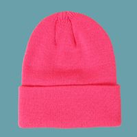 New Fashion Casual Hexagonal Knitted  Korean Pure  Warm  Cold Hat sku image 13