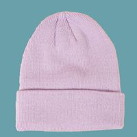 New Fashion Casual Hexagonal Knitted  Korean Pure  Warm  Cold Hat sku image 16