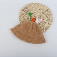 Fashion Cute Radish Rabbit Bean Sprouts Plush Fisherman Hat sku image 6