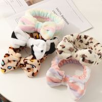 Fashion New Plush Bow Wash Face  Headband main image 3