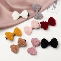 Sweet Woolen Retro Knitted Hairpin main image 1