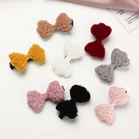 Sweet Woolen Retro Knitted Hairpin main image 3