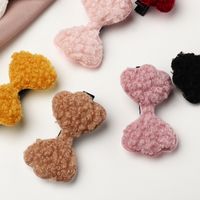 Sweet Woolen Retro Knitted Hairpin main image 4