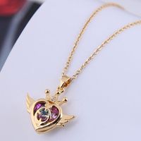 Korean Fashion Sweet Angel Love  Necklace main image 3