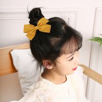Korean Children's Bow Hairpin main image 4
