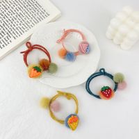 Korean Creative Fruit Strawberry Hair Rope main image 2