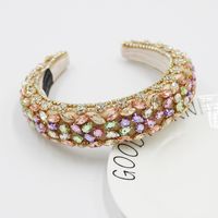 Baroque Full Diamond Exaggerated Headband main image 4