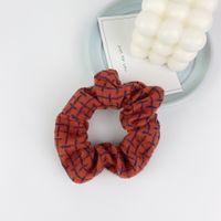 Vintage Velvet Lattice Hair Scrunchies sku image 7