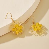 Yellow Flower Earrings main image 5