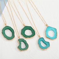 New Exaggerated Personality Irregular Hollow Resin Necklace main image 3