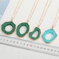 New Exaggerated Personality Irregular Hollow Resin Necklace main image 4