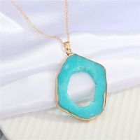 New Exaggerated Personality Irregular Hollow Resin Necklace main image 6