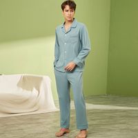 Pure Cotton Long-sleeved Cardigan  Pajamas Suit main image 4