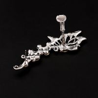 Exquisite Zircon Fashion Diamond Butterfly-shaped Ear Clip main image 3