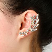 Punk Hollow Alloy Diamond Ear Bone Clip main image 5