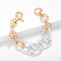 New Exaggerated Alloy Thick Chain Bracelet main image 4