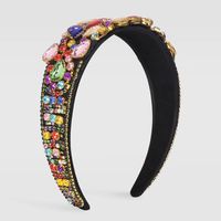 Baroque Fashion Retro Diamond-studded  Headband main image 5