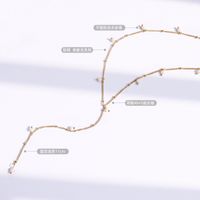 Fashion Y-shaped Tassel Long Sweater Chain Necklace main image 5