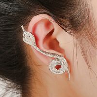 Snake-shaped Punk Alloy Ear Clip sku image 2