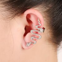 Fashion Exaggerated Snake-shaped Earrings sku image 1