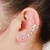 Fashion Shiny Rhinestone Ear Bone Clip sku image 1