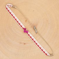 Simple Rice Bead Multi-layered Diamond-studded Bracelet sku image 2
