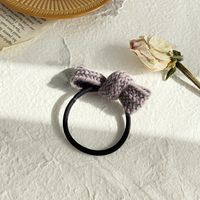 Cute Bow Knot Pure Color Wool Hair Rope sku image 5