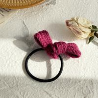 Cute Bow Knot Pure Color Wool Hair Rope sku image 8