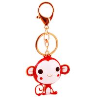 Cute Cartoon Little Monkey Keychain main image 6