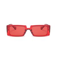 Mode Kleine Quadratische Transparente Sonnenbrille sku image 8