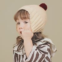 Children's Warm Ear Protection Woolen Cap main image 6