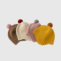 Children's Warm Ear Protection Woolen Cap main image 5