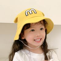 Children's Cartoon Sunscreen Embroidered Hat main image 2