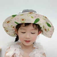 Children's Fruit Mesh Sunscreen Hat main image 5