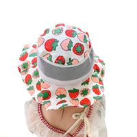 Children's Fruit Mesh Sunscreen Hat main image 6
