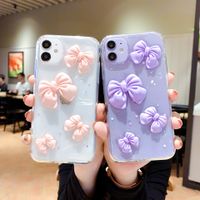 Bowknot Suitable For Iphone12 Mobile Phone Case Huawei Samsung Xiaomi Vivo Oppo main image 2