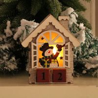 Christmas Wooden Luminous Calendar sku image 2