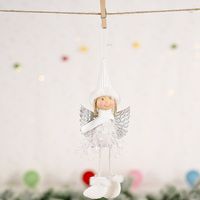 New Christmas Decoration Supplies Fluffy Wings Girl Pendant sku image 2