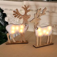 Christmas Wooden Luminous Ornaments main image 6