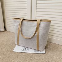 New Trendy Simple Portable Large-capacity Fashion One-shoulder Handbag main image 1