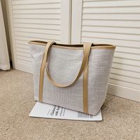 New Trendy Simple Portable Large-capacity Fashion One-shoulder Handbag main image 2