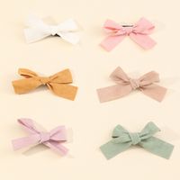 Cute Bowknot Children's Simple Hairpin main image 3