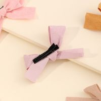 Cute Bowknot Children's Simple Hairpin main image 5