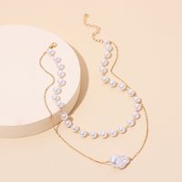 Retro  Pearl Necklace main image 5