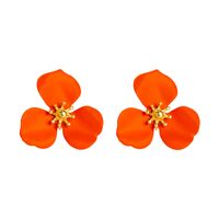 Fashion Exquisite Flower Alloy Earrings main image 6
