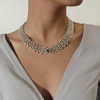 Wholesale Jewelry Fashion Geometric Iron Necklace main image 4