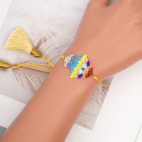 Hand-woven Colorful Palm Eyes Bracelet main image 2