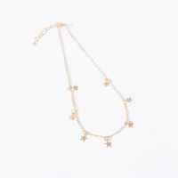 Fashion Simple Five-pointed Star  Necklace main image 4