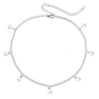 Fashion Simple Five-pointed Star  Necklace main image 6