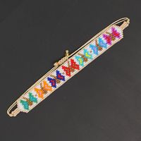 Bohemian Beaded Weaving Colorful Butterfly Bracelet sku image 1